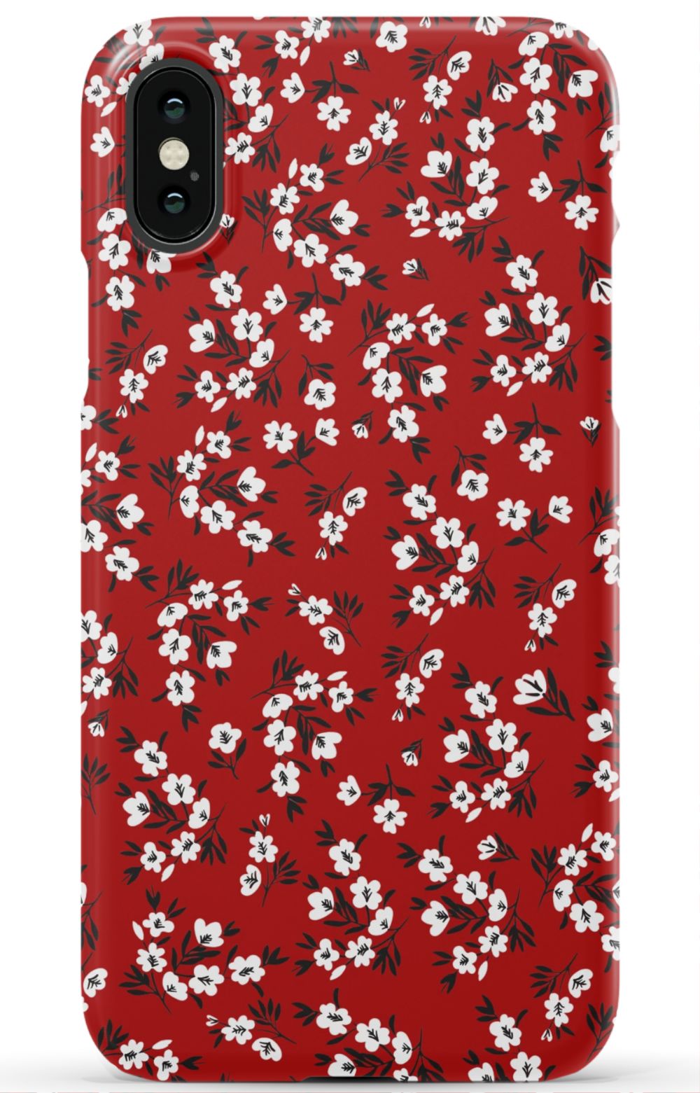 Red Blooming Phone Case - B7Cases
